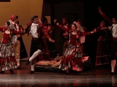 zarzuela lamparilla estreno solana 2025 bailarines